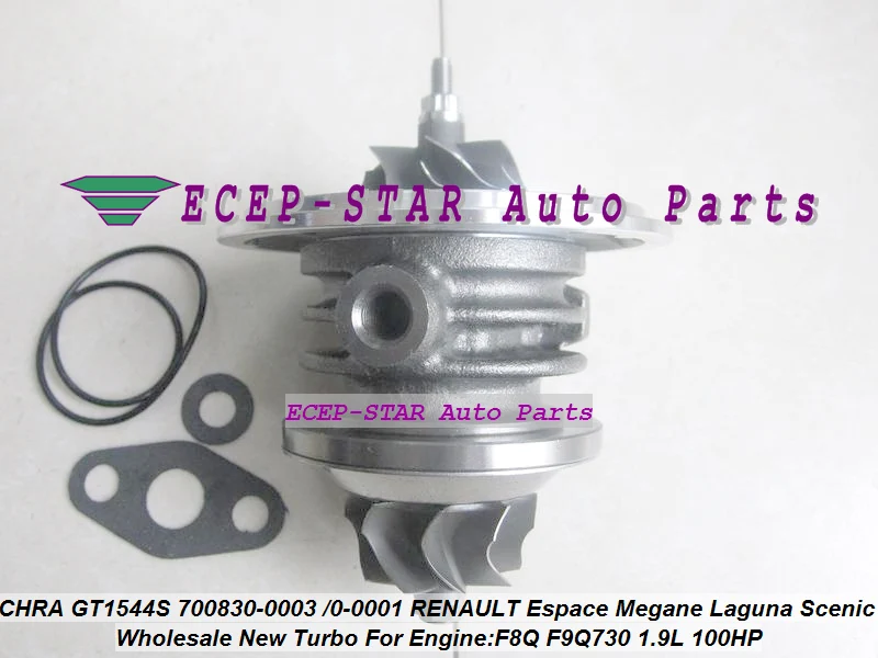 Turbo Cartridge CHRA GT1544S 700830 700830-0003 700830-0001 Turbocharger For RENAULT Espace Megane Laguna Scenic F8Q F9Q730 1.9L