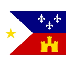 Acadiana пользовательские 3x5ft высокого качества флаг города 30*45 см флаг автомобиля 90*150 см 60*90 флаг