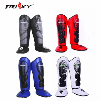 

Frisky Thicker Boxing Shin Guards KickBoxing EVA Full Protection Muay Thai Sanda
