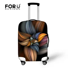 3D Flower Travel Luggage Protective Cover for 18-30 inch Trolley Suitcase Strech Elastic Trunk Case Dust Covers with Zipper
