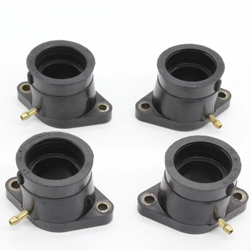 

4pcs/lot, Original Motorcycle Parts Carburetor Intake Manifold For YAMAHA XJR400 FZ400 Motor Carburetor Interface