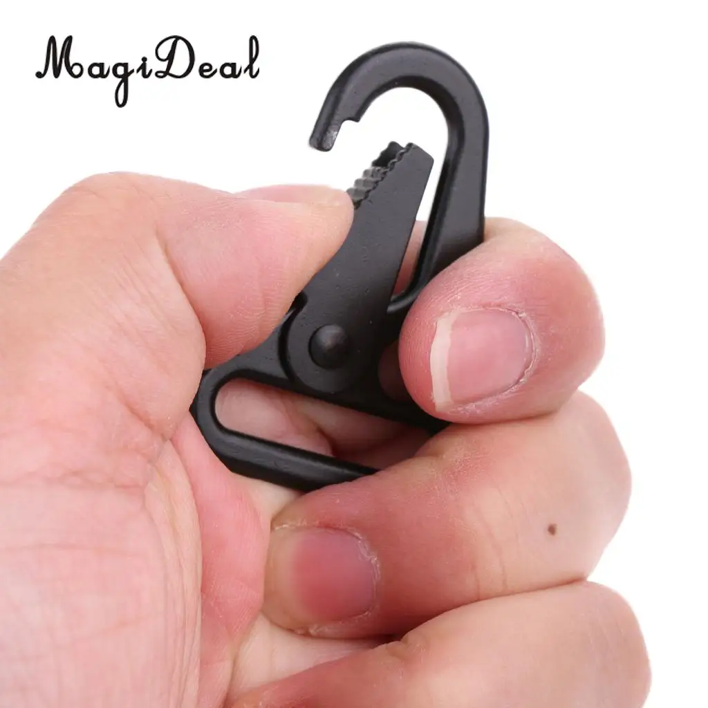 Carabiner Keychain Mountaineering Buckle for Sling Outdoor Bag Backpack 25/32mm Camping Hiking Fishing Hunting Equipement
