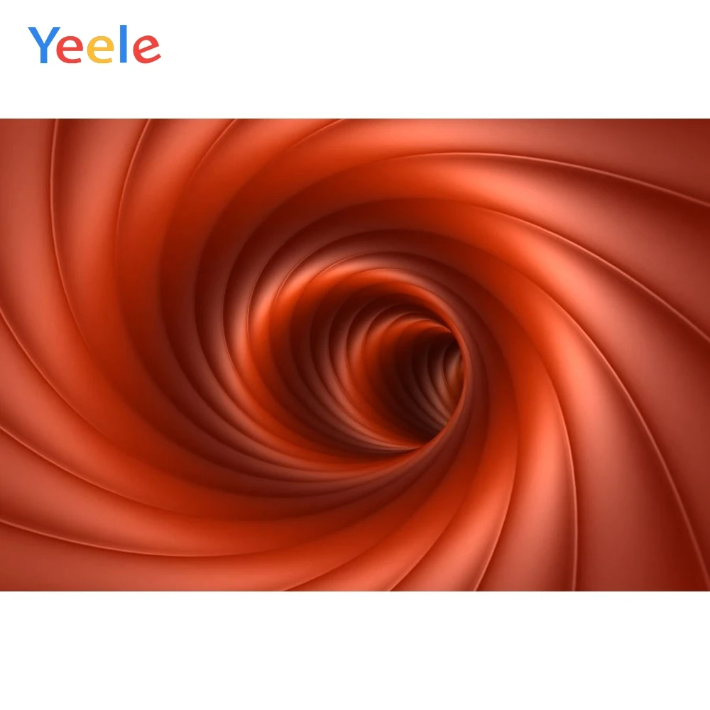 

Yeele Science Red Spiral Tunnel Girls Fashion Show Personalized Photographic Backdrops Photography Backgrounds For Photo Studio