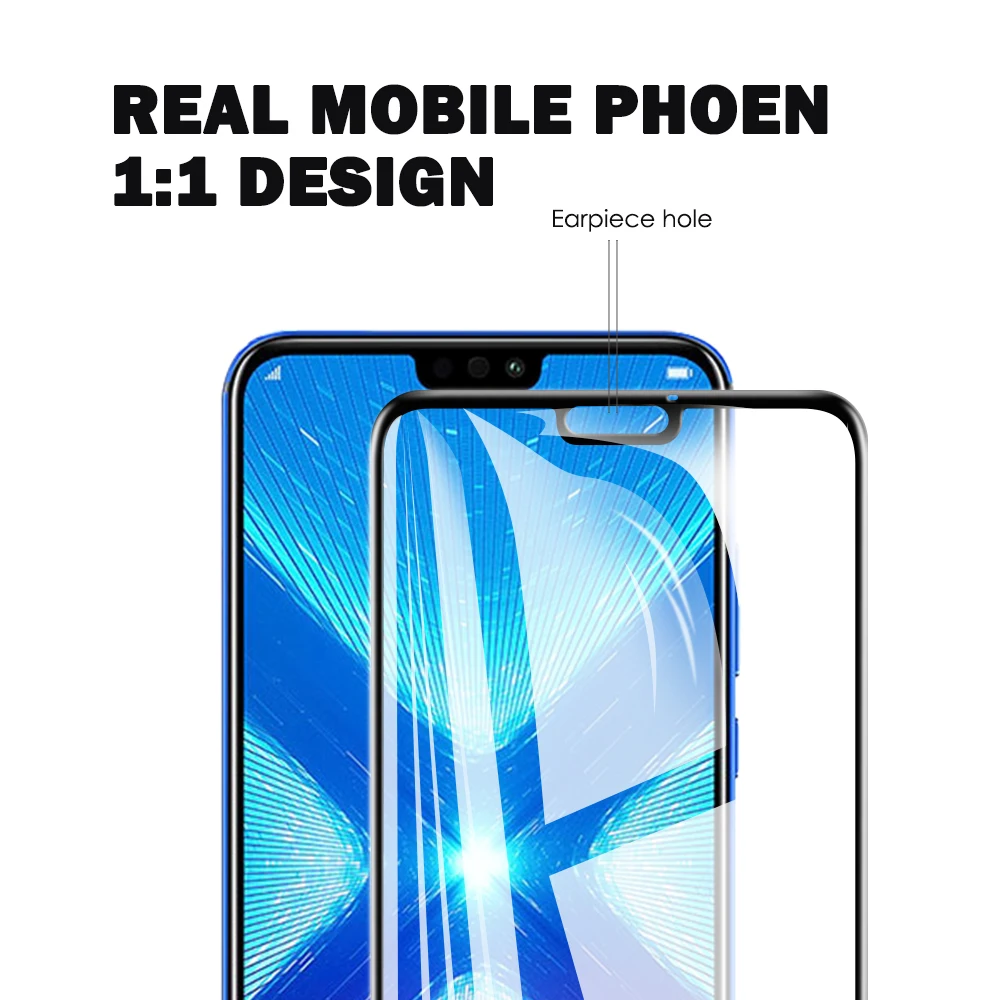 For-Huawei-Honor-8X-Screen-Protector-SUNDATOM-Tempered-Glass-Full-Cover-3D-Edge-HD-Anti-explosion (1)