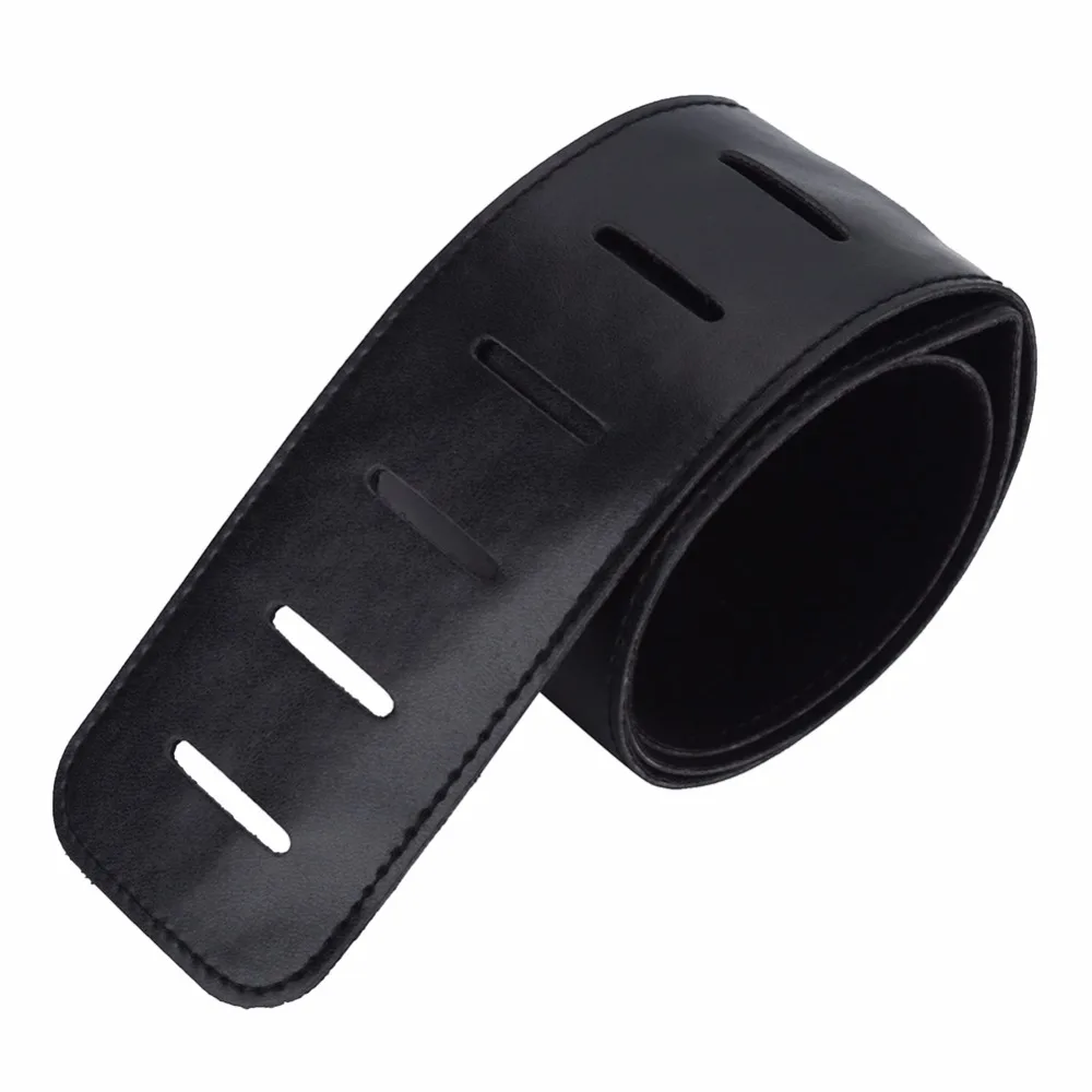 Adjustable Guitar Strap Belt PU Leather Acoustic Folk Electric Guitar