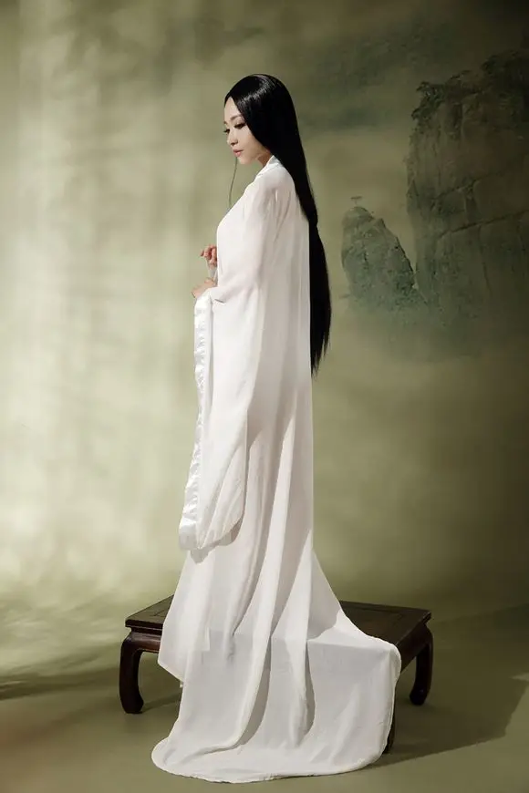 Китайский традиционный костюм для женщин, древняя одежда hanfu, косплей, женский элегантный костюм Тан для сцены - Цвет: color1 coat only