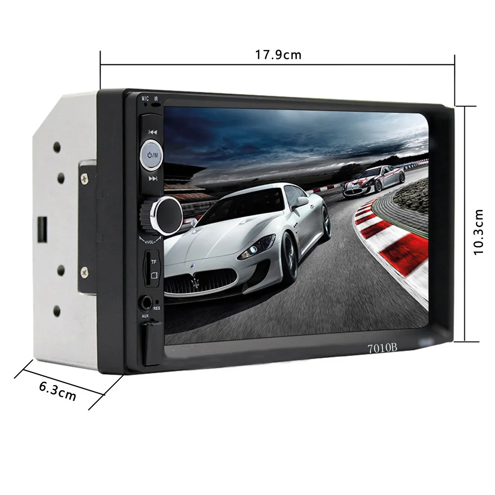Podofo Car Multimedia Player 2 Din 7\