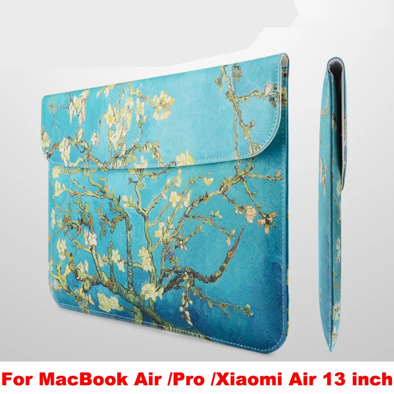 Краска PU Laptop Sleeve компьютер сумка для ноутбука чехол принципиально Apple MacBook Air Pro 13.3