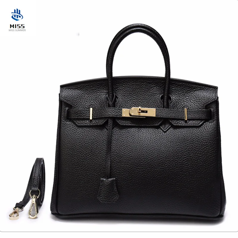 

Bolsa 100% Guarantee First Layer Cow Leather Bag with Long Shoulder Strap Women's Genuine Leather Handbag Ladies Messenger Bag