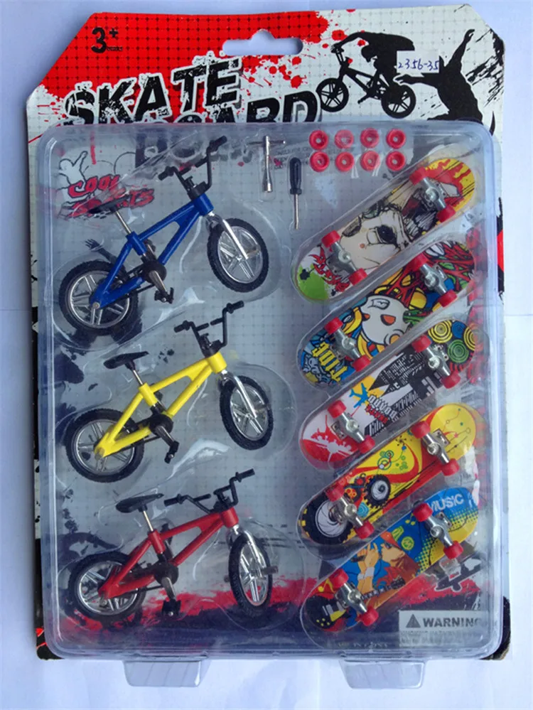 8Pcs Professional Flick Trix Finger Bikes/Bicycle/Bicicleta Fingerboard