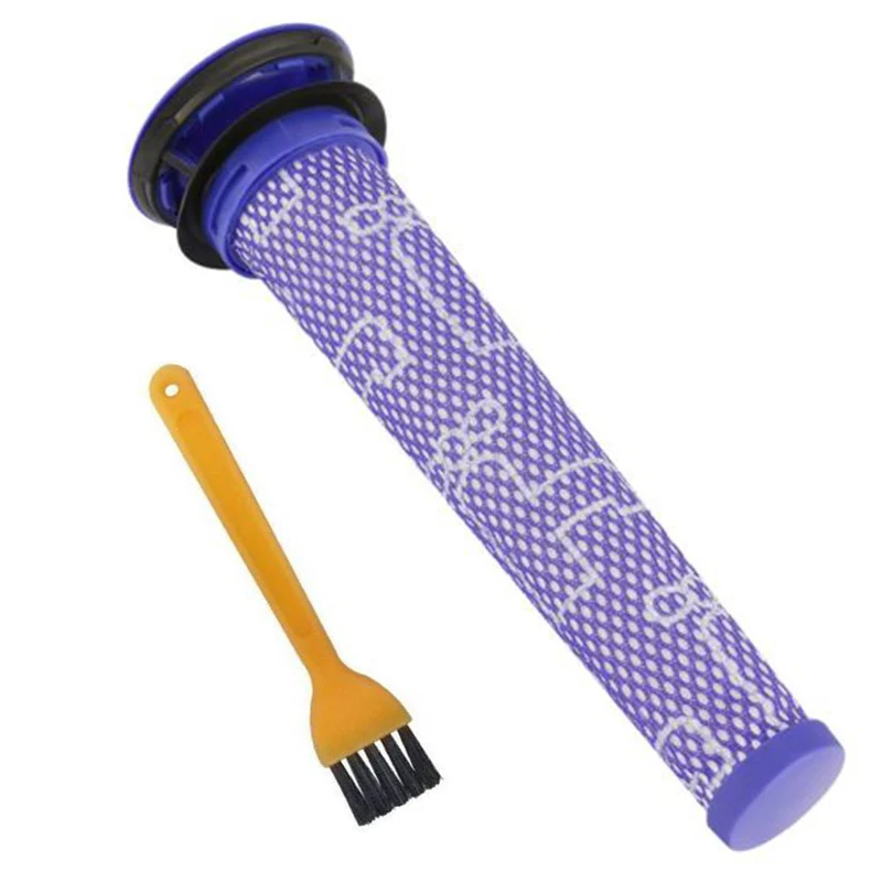1х фильтр+ 1х Чистящая Щетка для Dyson V8 abreste, V8 Animal, V7 abreste Models