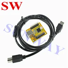 Аркадная игра запчасти ПК USB к Jamma Аркада контроллер интерфейс 2 игрока джойстик и кнопка Multicade клавиатура Encode