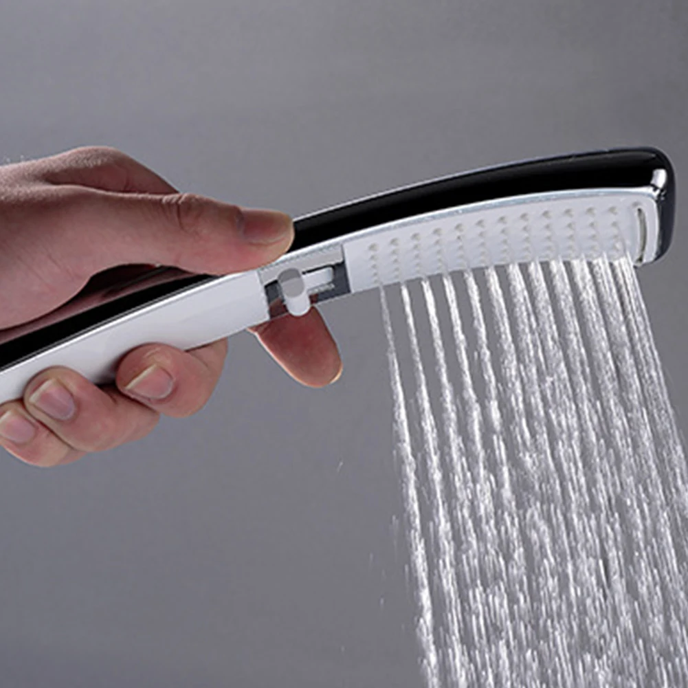

2 Function Square Spray High Pressure Home Bathroom Shower Hand Held Equipment ABS Water Saving Waterfall Nozzle