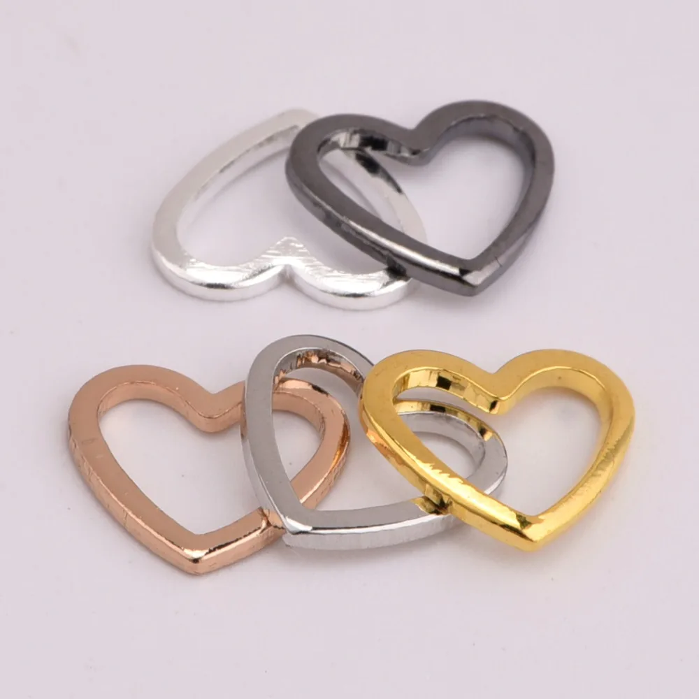 9*10mm 10pcs copper Becautiful Hollow heart love token Fits orecchini For DIY Charms Pendants Jewelry Making Accessory 9*10mm 10pcs copper Becautiful Hollow heart love token Fits orecchini For DIY Charms Pendants Jewelry Making Accessory