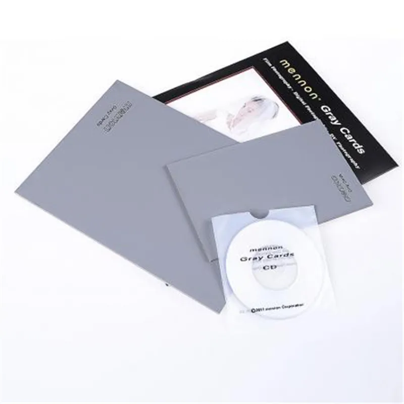 Fashion New MENNON L 18 grey Gray Card size 10x8" 8x6" set for White