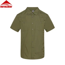 Мужская Летняя быстросохнущая футболка с короткими рукавами Royalway, походные тройники, скалолазание# RFQM2042F