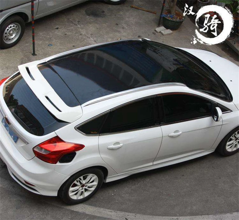 Для Ford focus хэтчбек 2011 2019 рейки на крышу багажные балки верхние из алюминиевого