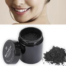 For Dropshipping 45g Charcoal Teeth Whitening Powder Organic Activated Teeth Whitening Dental Tools FR TSLM2