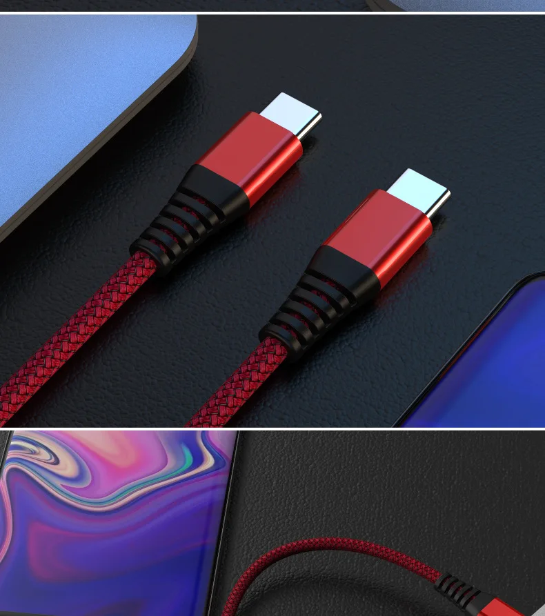 3а 60 Вт PD кабель Тип USB C к USB C Быстрая зарядка QC3.0 USB C 3,1 gen1 для samsung imac type-C устройств Быстрая зарядка линии передачи данных