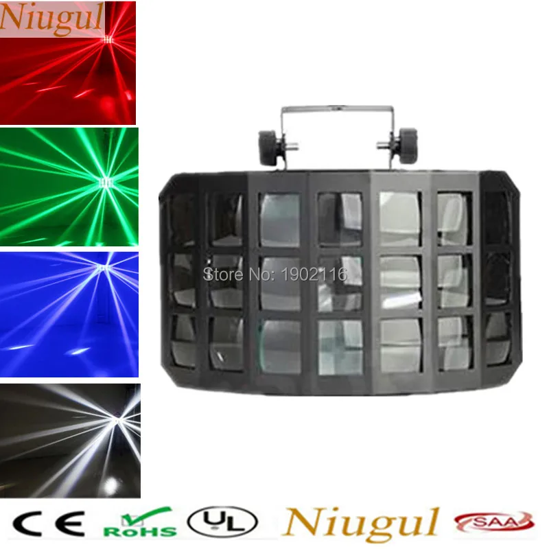 

50W LED Butterfly Stage Light DMX512 RGBW Indoor LED Stage Lights Disco Party DJ Projector KTV Nightclub Bar Lamp LED Beam Light