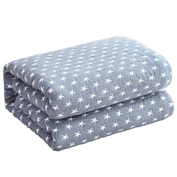 

Japan Style Machine Washable Summer Blanket Air Condition Room Soft Comforter Single Double Size 100% Cotton Quilted Quilts