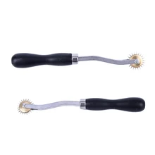 Высокое качество нержавеющей стали Wartenberg Pinwheel иглы колеса ролик Submissve комплект