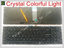 New English Crystal RGB backlit colorful Keyboard for MSI GT62 GT72 GE62 GE72 GS60 GS70 GL62