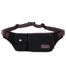 Weduoduo New Men Canvas Waist Pack Casual Bum Hip Bag Belt Phone Bag Case High Quality Fanny Pack For Women Men Travel Waist Bag mara s dream quality waist pack for men women casual functional fanny pack bum bag hip money belt traveling mobile phone bag