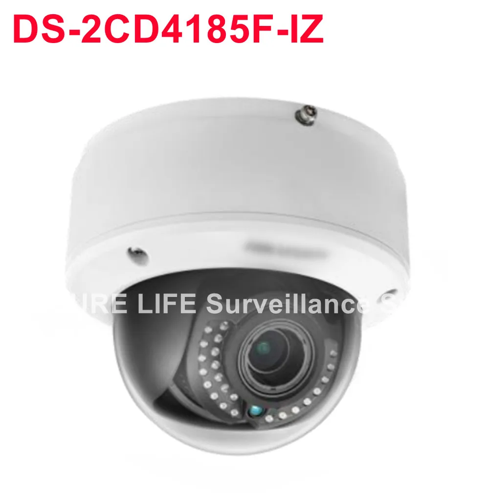 Free shipping English version DS-2CD4185F-IZ 4K Smart Indoor Dome CCTV Camera with varifocal lens and audio
