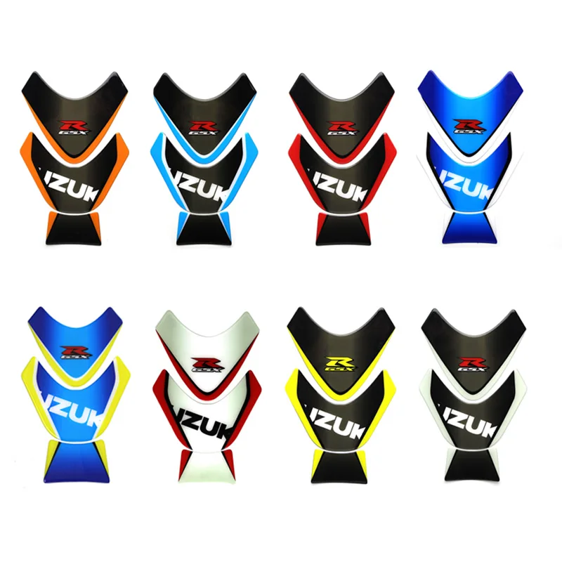 

3D Pegatinas Moto Stickers Tank Gas Cap Pad Filler Cover Motorcycle Sticker Decals For SUZUKI GSXR250 400 600 750 1000 ALL