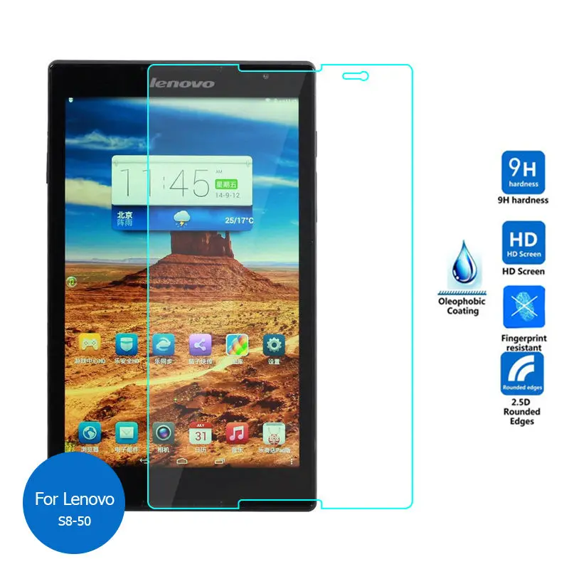 Для Lenovo Tab S8 50 50L 50F 50LC пленка для прозрачного экрана Защитная крышка {2PCS} 9H