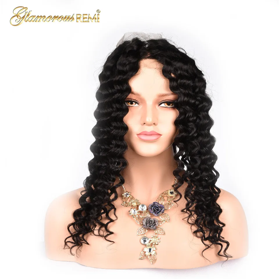 Malaysia Deep Wave Hair Pre Plucked 360 Lace Frontal Closure With Baby Hair 100% Human Remy Hair Closure Free Part Natural Color