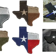 Пользовательский флаг штата Техас Карта нашивки крюк назад США армии нашивки для поднятия боевого духа тактический военный для пальто жилет