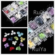 

12 Color/Box Nail Art Nature Dry Flowers Real Floral Set Gel Polish Tip 3D DIY Floral Slices Manicure Decoration Gel Polish Kit