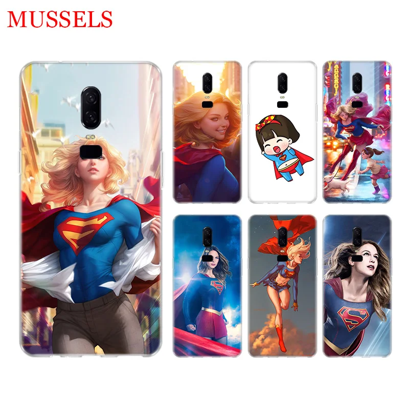 

Supergirls Beautiful Phone Back Case for OnePlus 7 Pro 6 6T 5 5T 3 3T 7Pro Art Gift Patterned Customized Cover Coque Capa