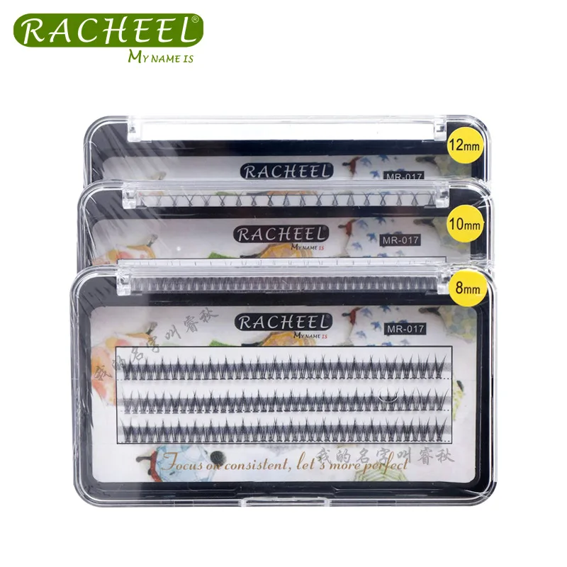 

2017 New false eyelash Dovetail type eyelash cluster lash wholesale
