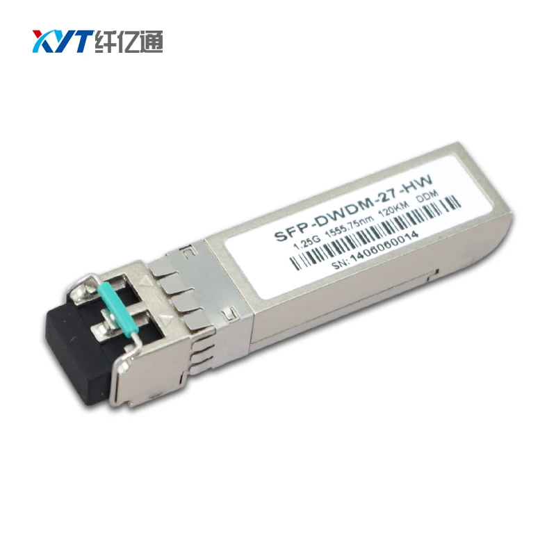 

C41 to C60 1000M Single Mode DWDM SFP Transceiver 1.25G ZX 80KM DWDM SFP Transceiver Module
