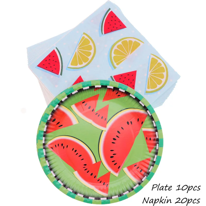 

Watermelon Party Decoration Disposable Tableware Watermelon Fruit Cup Cup Baby Birthday Wedding Decoration