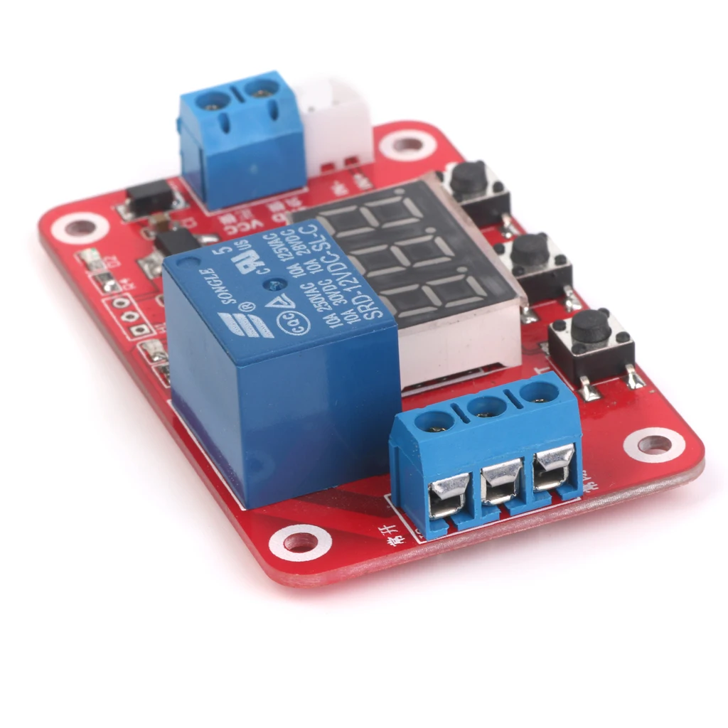 DC 12V Temperature Display Module Sensor Relay Switch Control