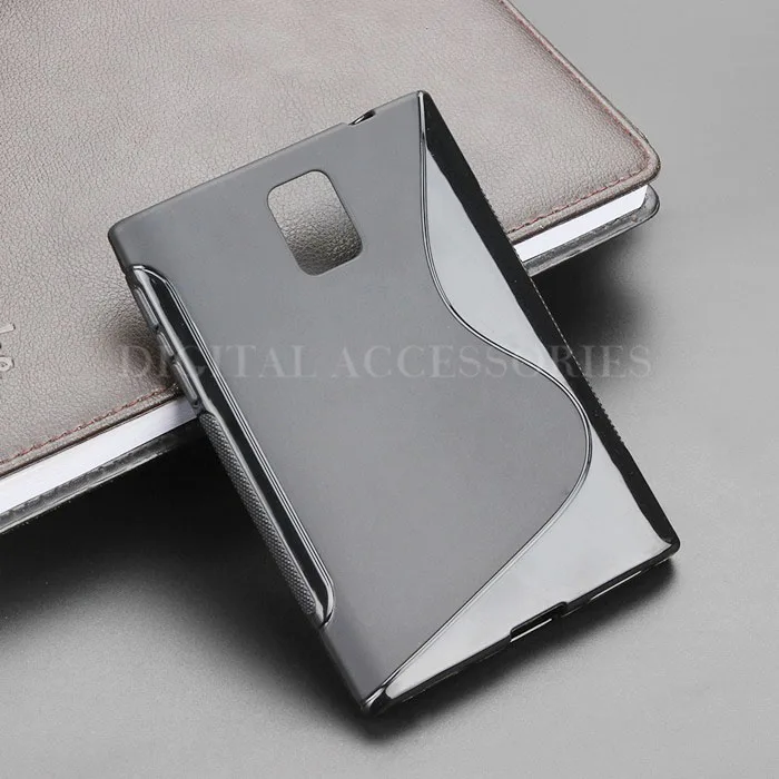 

8 Color S Line Gel TPU Slim Soft Anti Skiding Case Back Cover For Blackberry Passport Q30 Mobile Phone Rubber silicone Bag