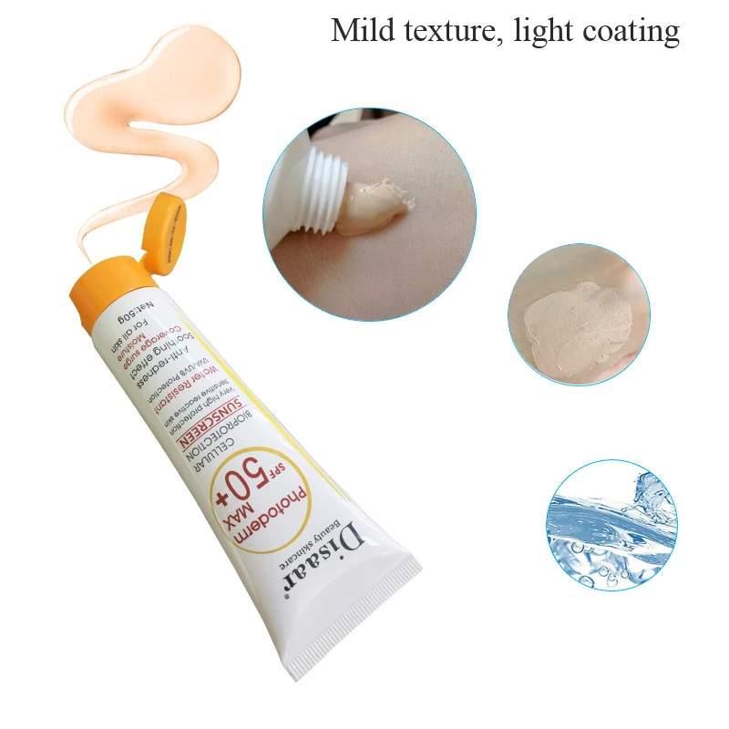 Disaar SPf50 солнцезащитный крем отбеливающий долговечный UVA UVB защита от излучения