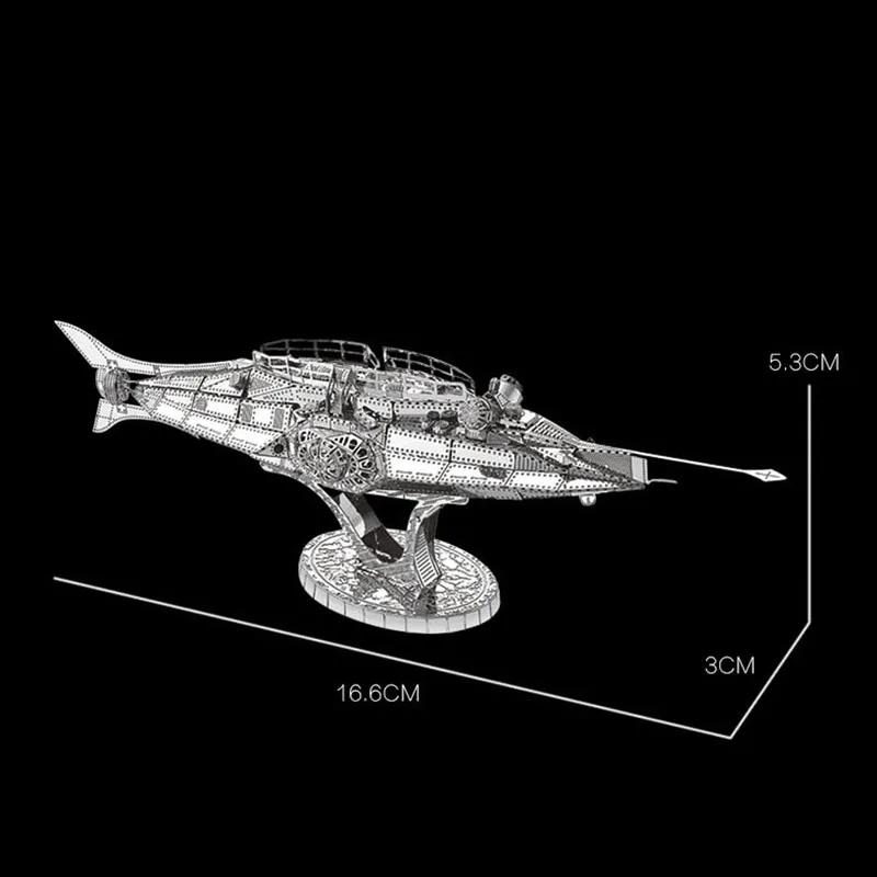 3D DIY металлическая стереоскопическая Сборная модель игрушки из нержавеющей стали Военный стиль бронированный автомобиль/дорожное строительство головоломка игрушка