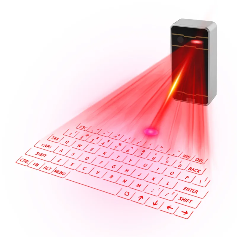 

Bluetooth Laser keyboard Wireless Virtual Projection keyboard Portable for Iphone Android Smart Phone Ipad Tablet PC Notebook