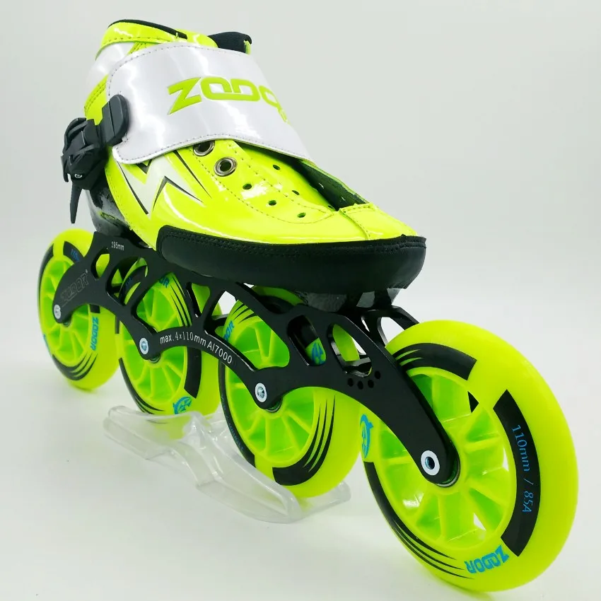

ZODOR original speed skating shoes Adult male and female children professional ice skates Straight line speed rollerblading