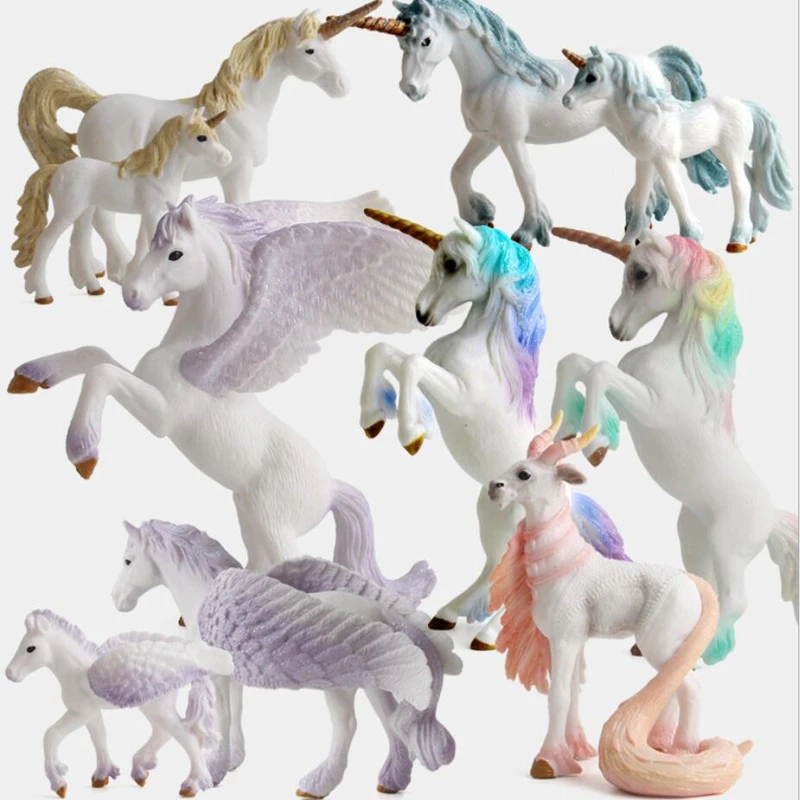 Unicorn LoL Dolls Toy Simulation Toys For Children Animal Model Unicorn