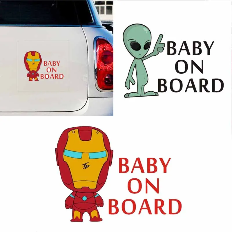 Marvel Comics АНИМЕ DIY автомобиля Водонепроницаемый наклейки автомобиль окно
