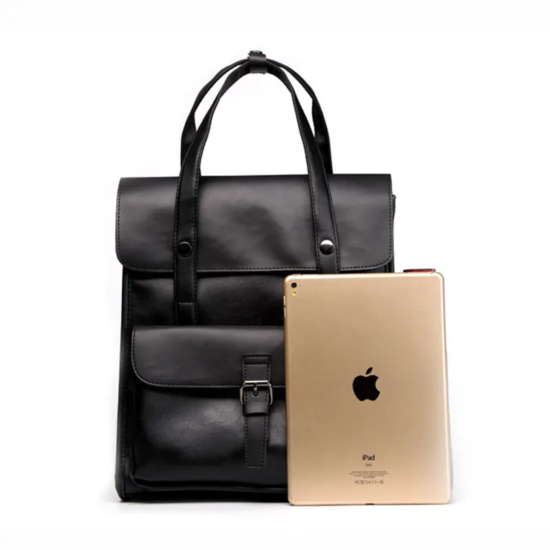 2019 Men Backpack Men's Backpacks for Teenager Luxury Designer pu Leather Male High Quality Travel Backpacks