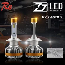 R8 Premium Quality Z7 Automobile 50W 6000LM 6500K H7 H8 H11 9005 9006 LED Headlight Kit