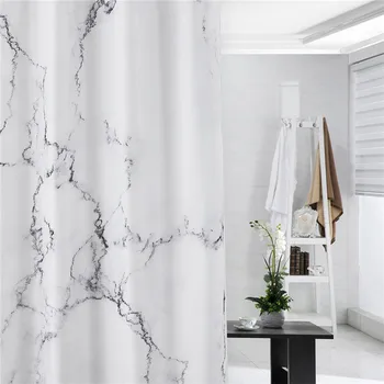

180*180cm Shower Bathroom Bath Curtains Easy Clean Shower Curtain Water Proof No Chemical Odor Reinforced Bathroom Supplies