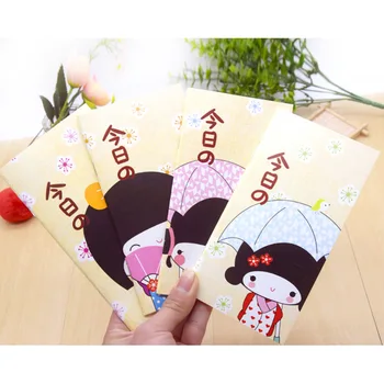 

1pcs Factory Wholesale Stationery Cartoon Notepad Notebook Today Kimono Girl Coloring Book Direct sale Clearance